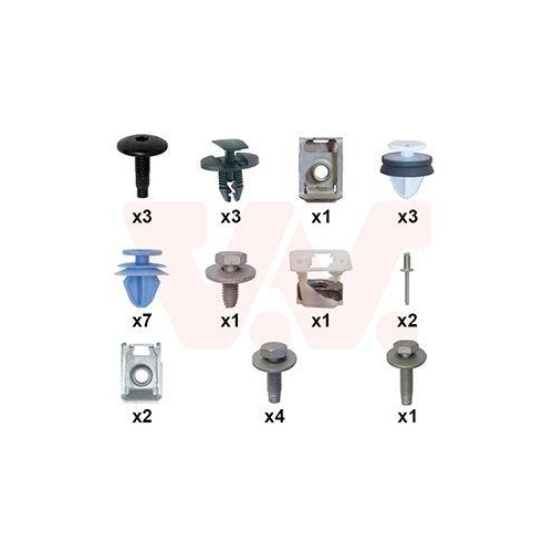 VAN WEZEL Montagesatz, Kotfl&uuml;gel 0991796