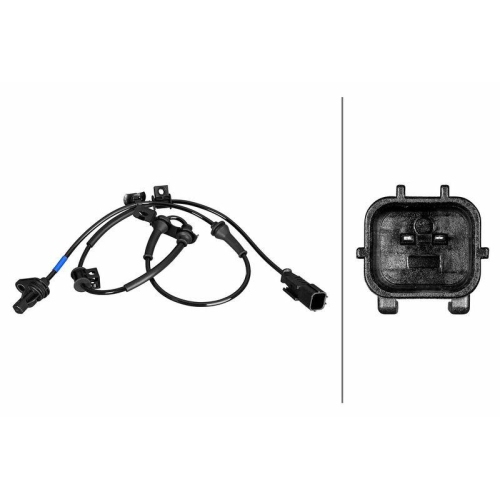 HELLA Sensor, Raddrehzahl 6PU 358 219-281