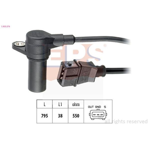 EPS Impulsgeber, Kurbelwelle Made in Italy - OE Equivalent 1.953.274