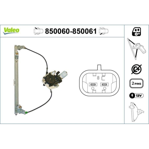 VALEO Fensterheber 850060