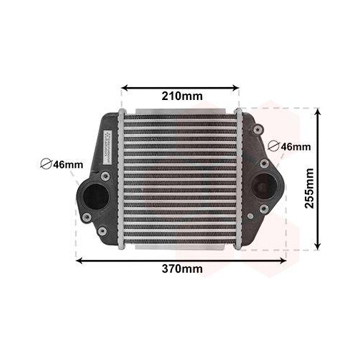 VAN WEZEL Ladeluftk&uuml;hler 27004275