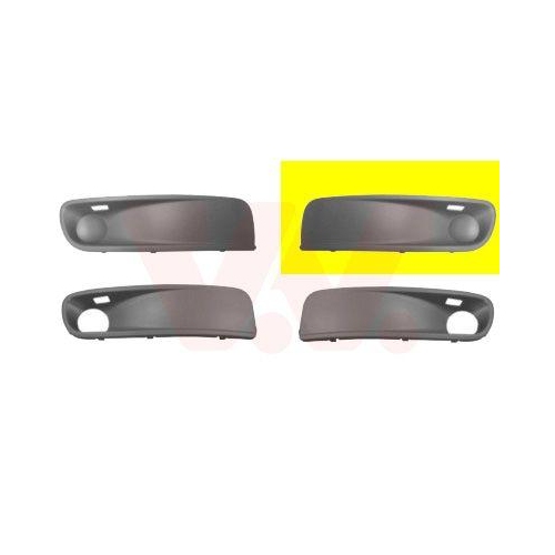 VAN WEZEL L&uuml;ftungsgitter, Sto&szlig;f&auml;nger ** Equipart ** 5897591