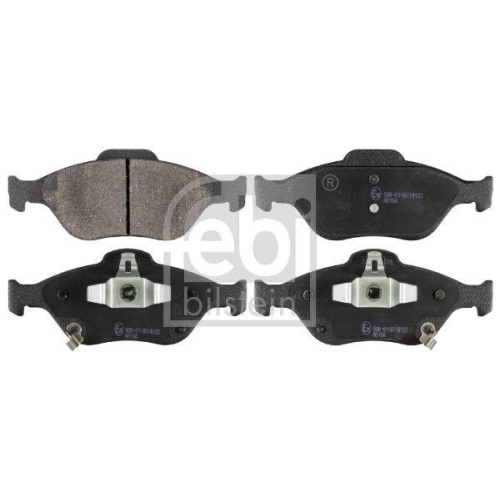 FEBI BILSTEIN Bremsbelagsatz, Scheibenbremse 116267