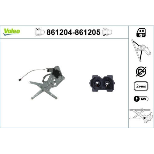 VALEO Fensterheber 861205