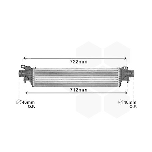 VAN WEZEL Ladeluftk&uuml;hler 37004662
