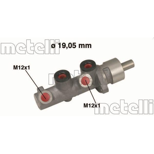 METELLI Hauptbremszylinder 05-0472