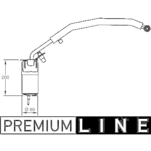 MAHLE Trockner, Klimaanlage BEHR *** PREMIUM LINE *** AD 278 000P