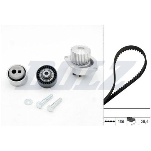 DOLZ Wasserpumpe + Zahnriemensatz