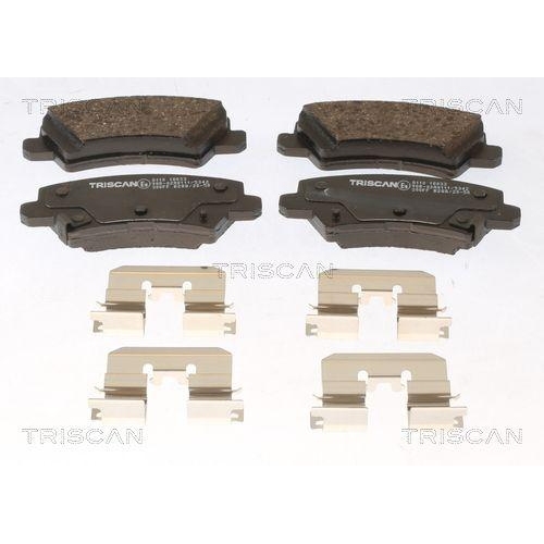 TRISCAN Bremsbelagsatz, Scheibenbremse 8110 18033