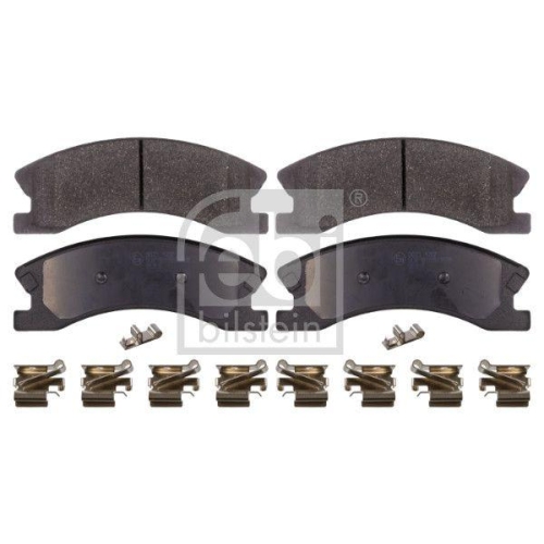 FEBI BILSTEIN Bremsbelagsatz, Scheibenbremse 116372