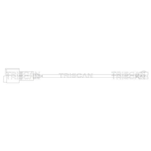 TRISCAN Warnkontakt, Bremsbelagverschleiß