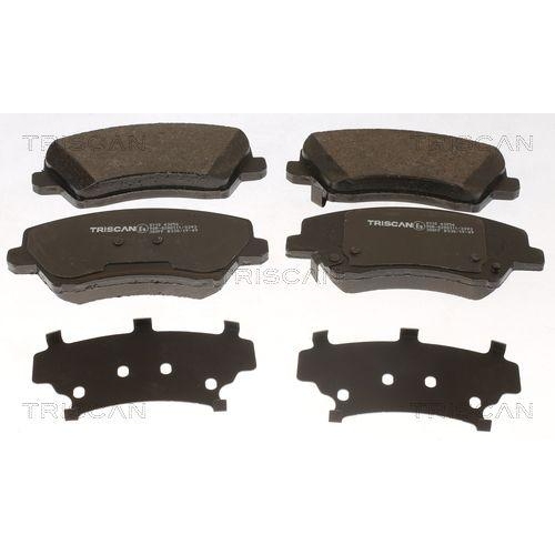TRISCAN Bremsbelagsatz, Scheibenbremse 8110 43056