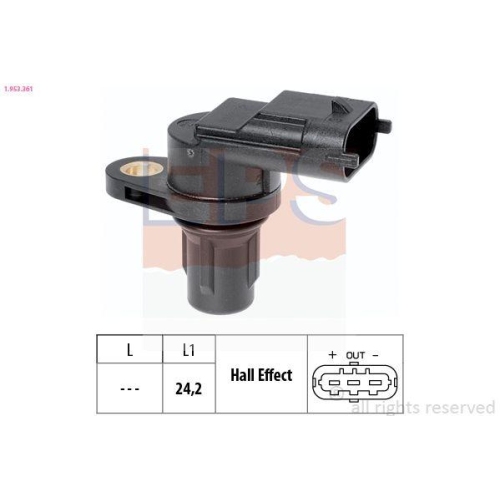EPS Sensor, Motordrehzahl Made in Italy - OE Equivalent 1.953.361