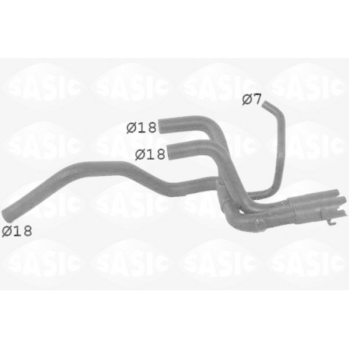 SASIC K&uuml;hlerschlauch