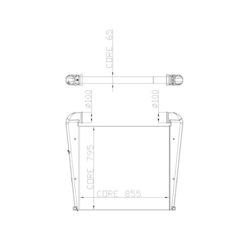 MAHLE Ladeluftkühler BEHR CI 97 000S