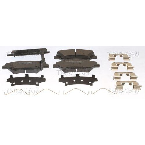 TRISCAN Bremsbelagsatz, Scheibenbremse 8110 43057