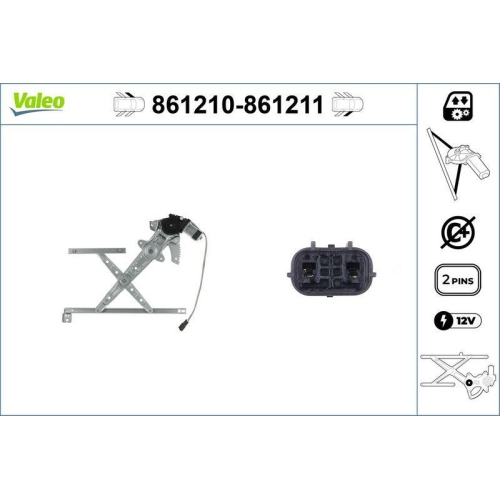 VALEO Fensterheber 861210