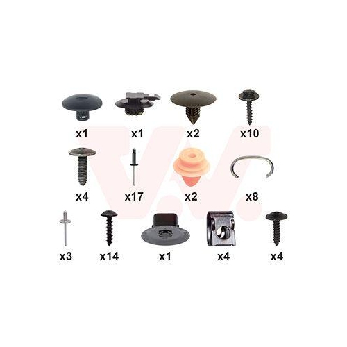 VAN WEZEL Montagesatz, Sto&szlig;f&auml;nger 1507794