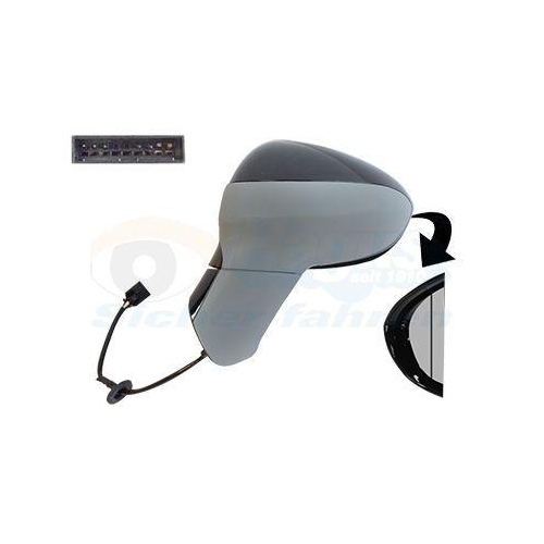 VAN WEZEL Au&szlig;enspiegel * HAGUS * 3872805