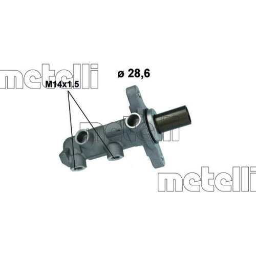 METELLI Hauptbremszylinder 05-0848