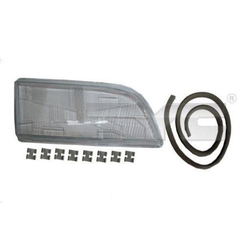 TYC Streuscheibe, Hauptscheinwerfer 20-3729-LA-1