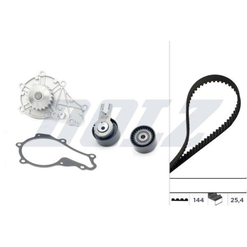 DOLZ Wasserpumpe + Zahnriemensatz