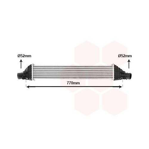 VAN WEZEL Ladeluftk&uuml;hler 17014715
