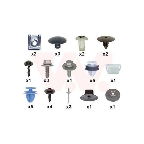 VAN WEZEL Montagesatz, Kotfl&uuml;gel 1507796