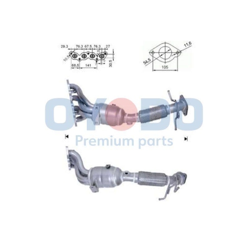 Oyodo Katalysator 10N0024-OYO