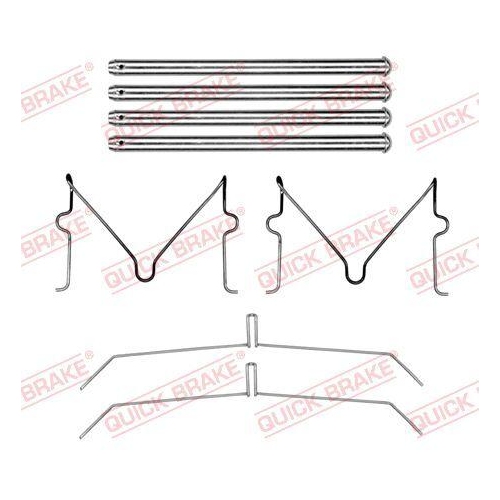 QUICK BRAKE Zubeh&ouml;rsatz, Scheibenbremsbelag 109-0199