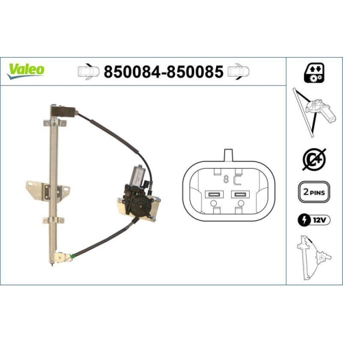 VALEO Fensterheber 850084