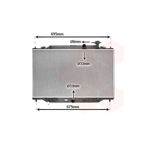VAN WEZEL K&uuml;hler, Motork&uuml;hlung 27012711