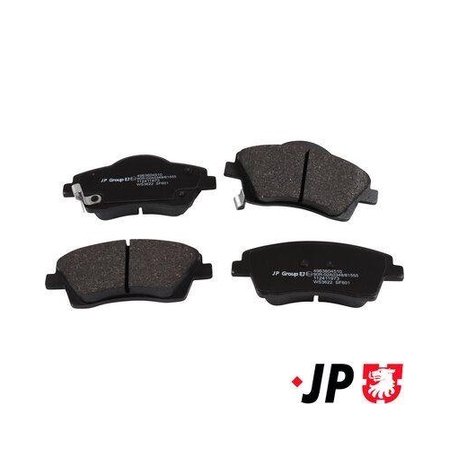 JP GROUP Bremsbelagsatz, Scheibenbremse JP 4963604510