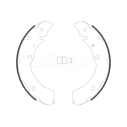TOMEX Brakes Bremsbackensatz TX 23-28