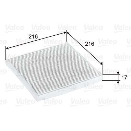 VALEO Filter, Innenraumluft VALEO ESSENTIAL 698796