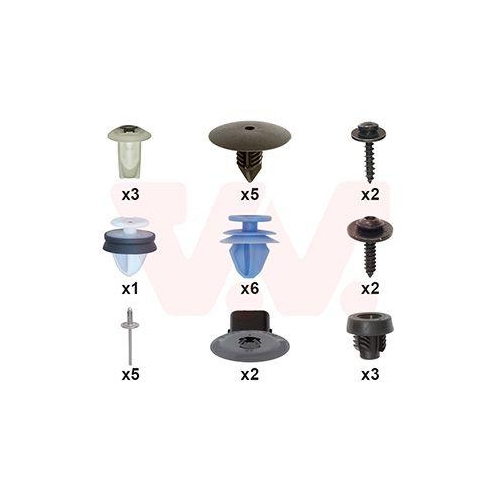 VAN WEZEL Montagesatz, Kotfl&uuml;gel 1511796