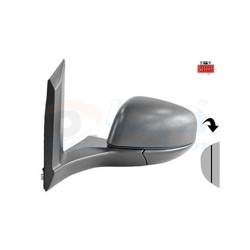 VAN WEZEL Au&szlig;enspiegel * HAGUS * 1930801