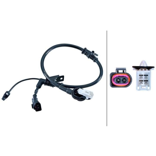 HELLA Sensor, Raddrehzahl 6PU 358 268-161