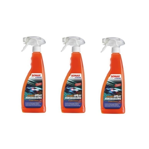 3x Sonax XTREME Ceramic Spray Versiegelung 750ml für dauerhaft spiegelnden Glanz