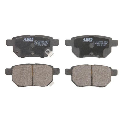 ABE Bremsbelagsatz, Scheibenbremse C22035ABE