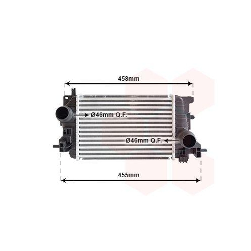 VAN WEZEL Ladeluftk&uuml;hler 37004592