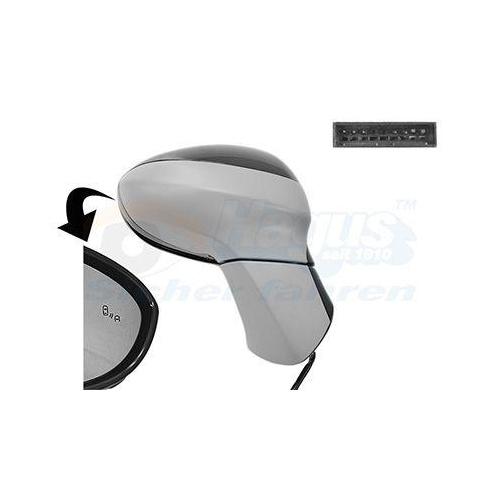 VAN WEZEL Au&szlig;enspiegel * HAGUS * 3872828