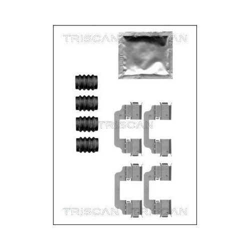 TRISCAN Zubeh&ouml;rsatz, Scheibenbremsbelag 8105 111626