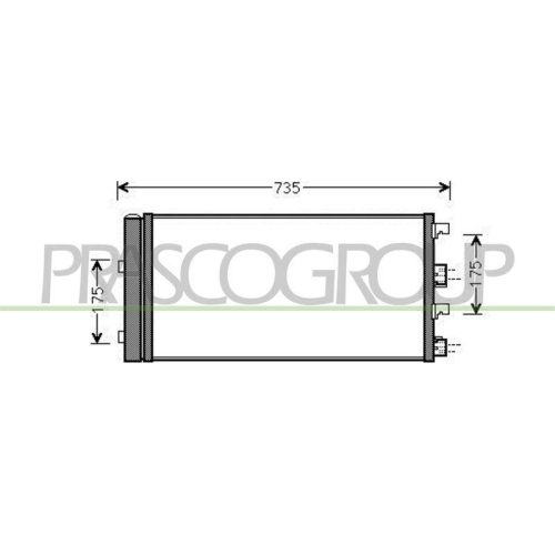 PRASCO Kondensator, Klimaanlage PrascoSelection DA820C001