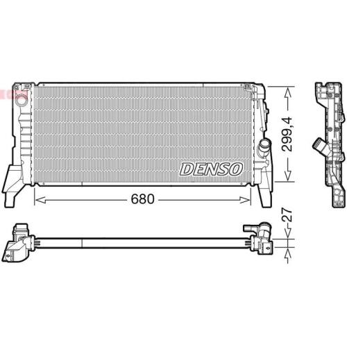 DENSO K&uuml;hler, Motork&uuml;hlung DRM05119