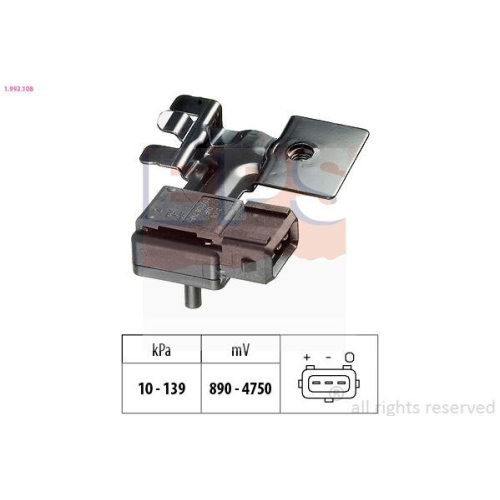 EPS Luftdrucksensor, H&ouml;henanpassung Made in Italy - OE Equivalent