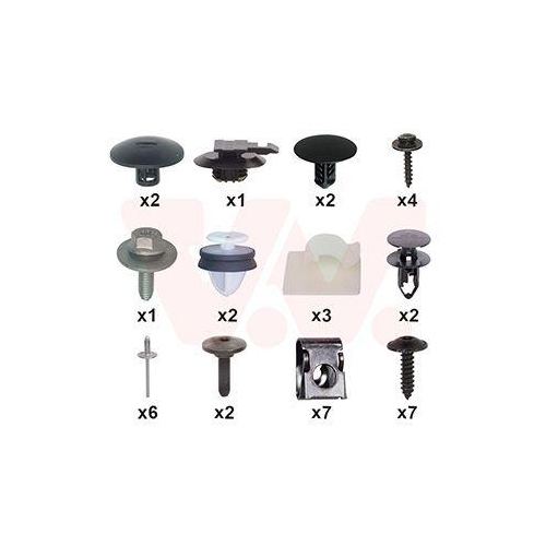 VAN WEZEL Montagesatz, Sto&szlig;f&auml;nger 1518793