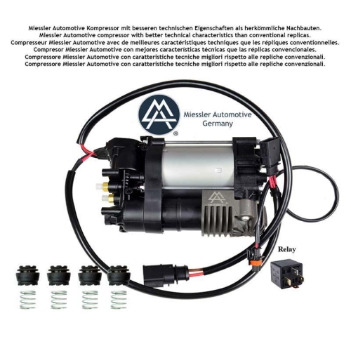 Kompressor Luftfederung 2420-01-5127 Miessler Automotive