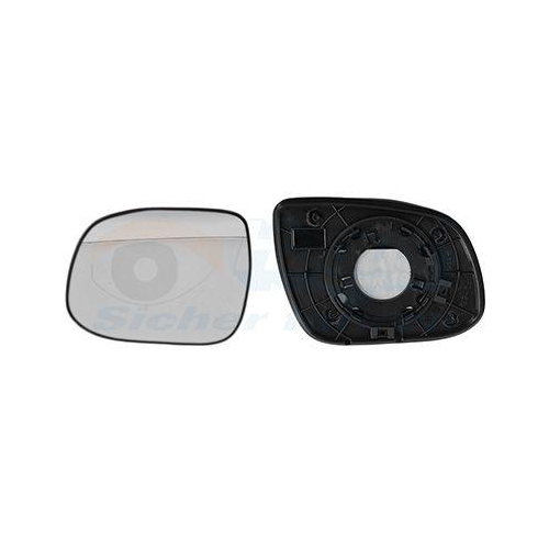 VAN WEZEL Spiegelglas, Au&szlig;enspiegel * HAGUS * 8355831