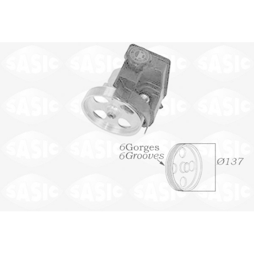 SASIC Hydraulikpumpe, Lenkung 7070041